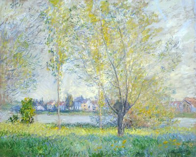 Weiden bei Vetheuil, 1880 von Claude Monet